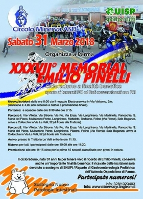 Fissato il recupero del Memorial Pinelli - G.S. Virtus Collecchio